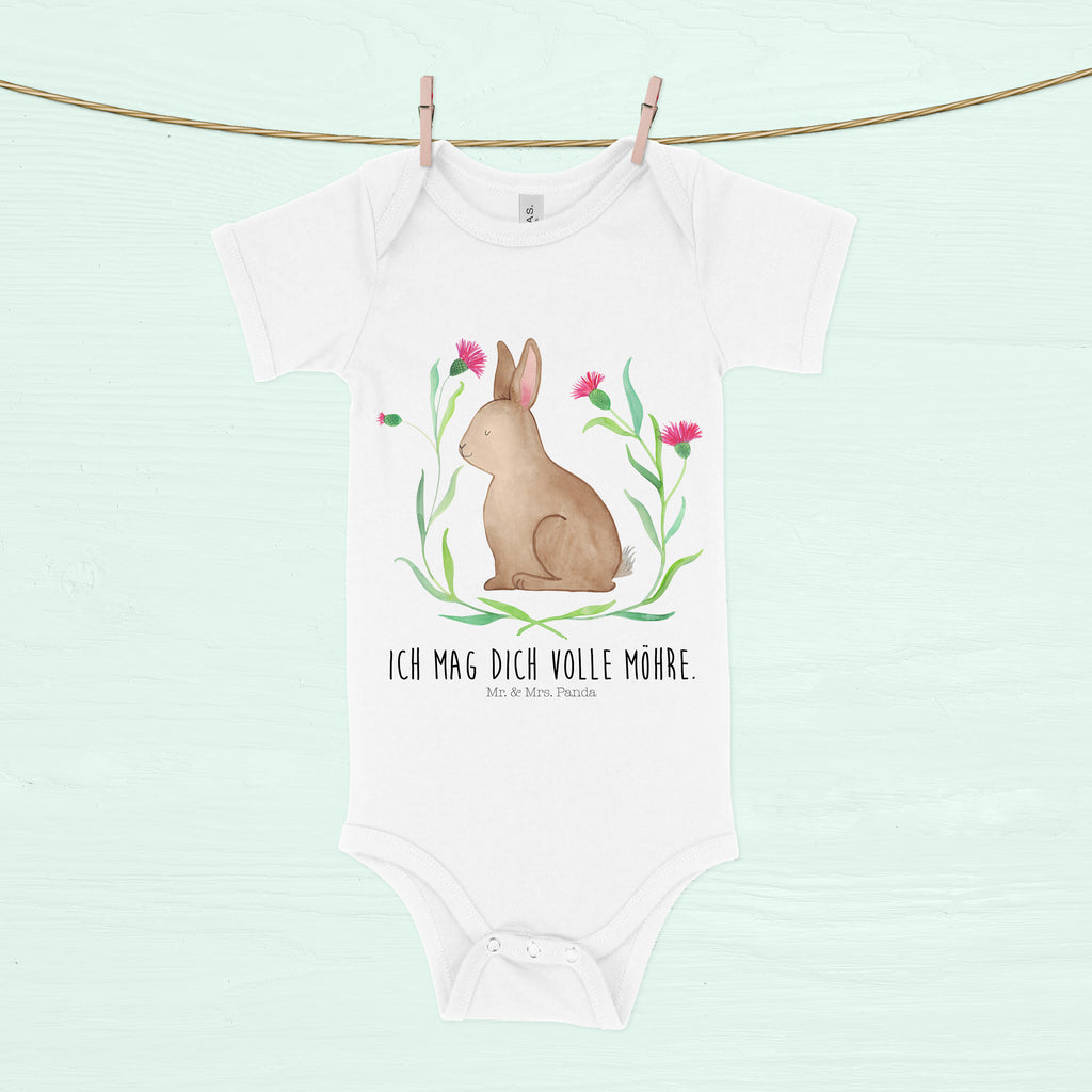 Organic Baby Body Hase sitzend Babykleidung, Babystrampler, Strampler, Wickelbody, Baby Erstausstattung, Junge, Mädchen, Ostern, Osterhase, Ostergeschenke, Osternest, Osterdeko, Geschenk zu Ostern, Frohe Ostern, Ostergrüße, Osterblume, Liebe, Grüße, Hase, Kaninchen