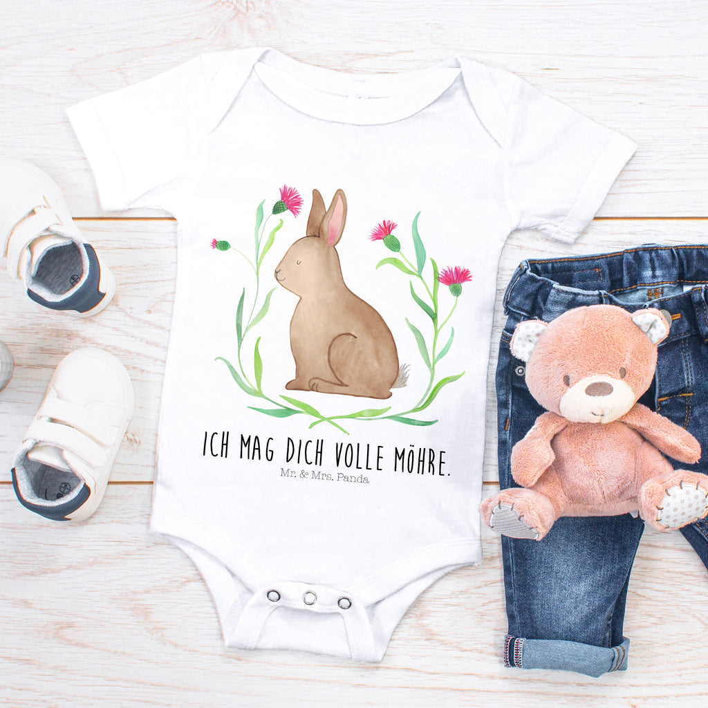 Organic Baby Body Hase sitzend Babykleidung, Babystrampler, Strampler, Wickelbody, Baby Erstausstattung, Junge, Mädchen, Ostern, Osterhase, Ostergeschenke, Osternest, Osterdeko, Geschenk zu Ostern, Frohe Ostern, Ostergrüße, Osterblume, Liebe, Grüße, Hase, Kaninchen