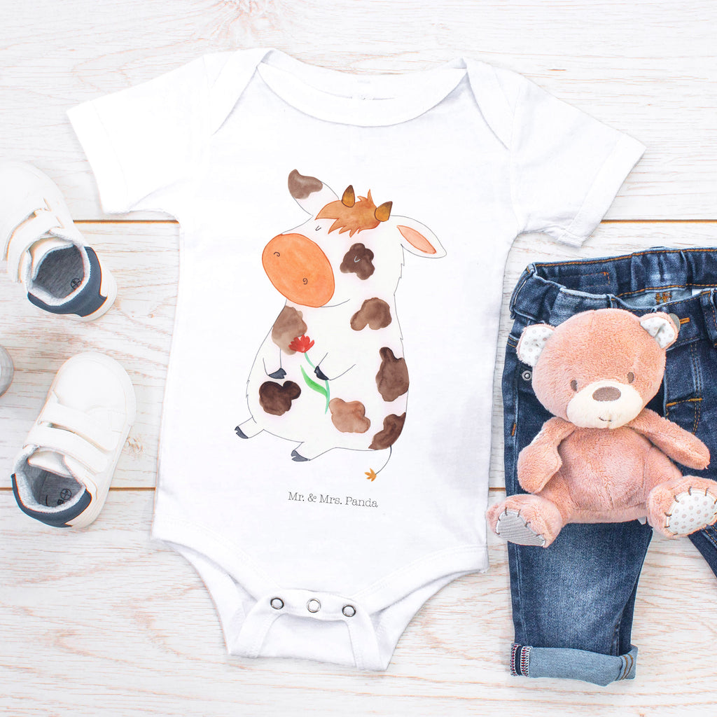 Organic Baby Body Kuh Babykleidung, Babystrampler, Strampler, Wickelbody, Baby Erstausstattung, Junge, Mädchen, Bauernhof, Hoftiere, Landwirt, Landwirtin, Kuh, Kühe, Träume, Flausen, Spruch, Magie, Motivtion, Hof, Milch, Milchkuh