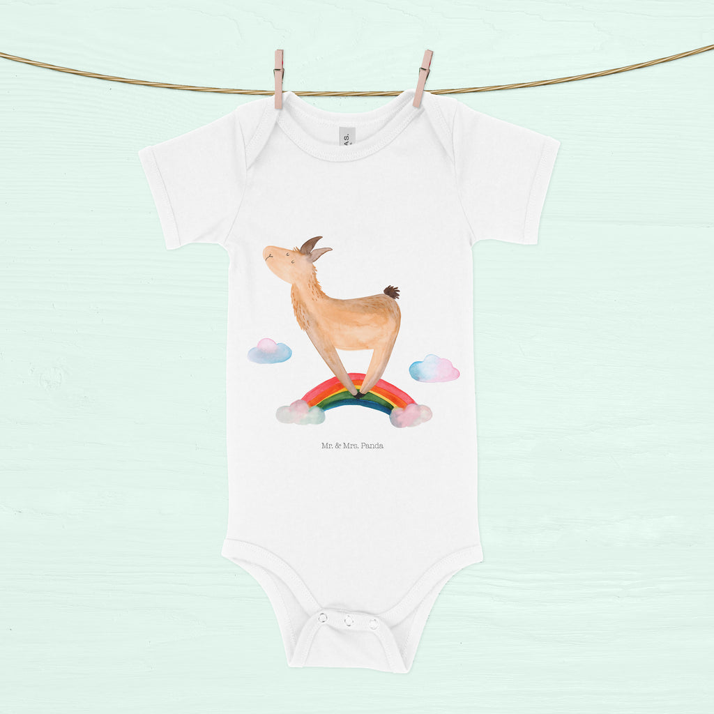 Organic Baby Body Lama Regenbogen Babykleidung, Babystrampler, Strampler, Wickelbody, Baby Erstausstattung, Junge, Mädchen, Lama, Alpaka, Lamas, Regenbogen, Haters gonna hate, Haters, Selbstständig, Außenseiter, Schule, Abi, Hobby, Wolkenland, Freiheit