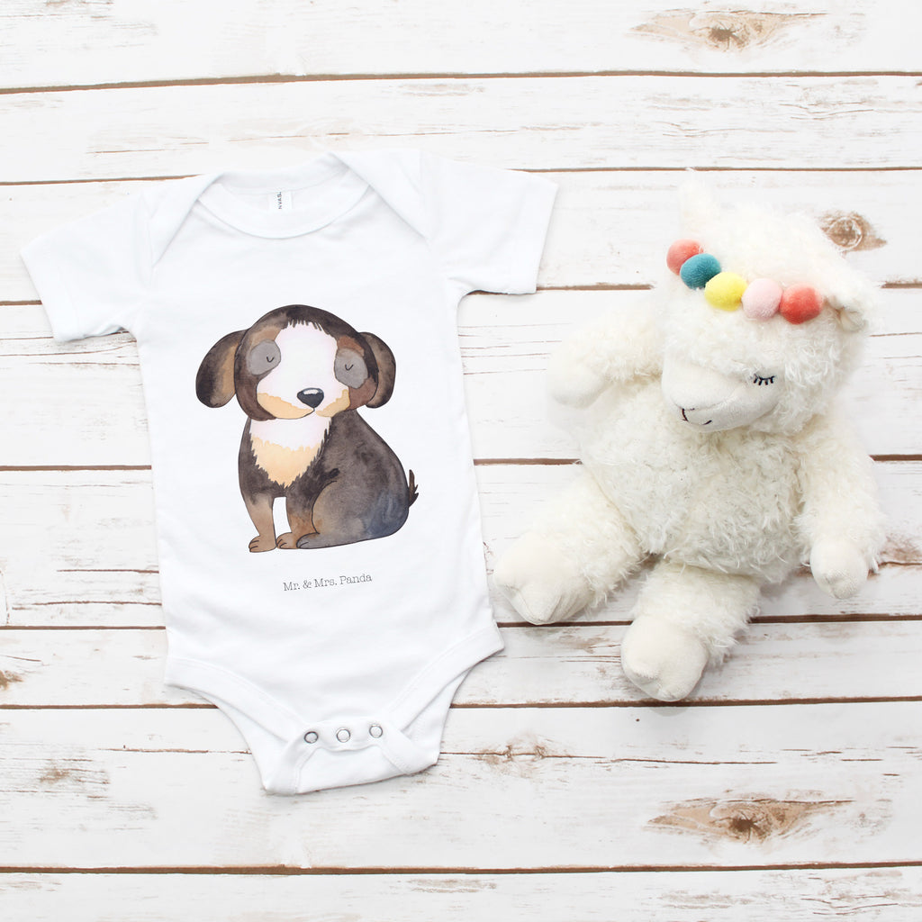 Organic Baby Body Hund entspannt Babykleidung, Babystrampler, Strampler, Wickelbody, Baby Erstausstattung, Junge, Mädchen, Hund, Hundemotiv, Haustier, Hunderasse, Tierliebhaber, Hundebesitzer, Sprüche, schwarzer Hund, Hundeliebe, Liebe, Hundeglück