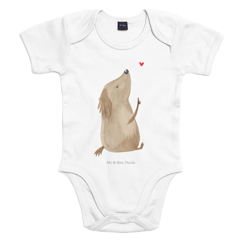 Organic Baby Body Hund Liebe Babykleidung, Babystrampler, Strampler, Wickelbody, Baby Erstausstattung, Junge, Mädchen, Hund, Hundemotiv, Haustier, Hunderasse, Tierliebhaber, Hundebesitzer, Sprüche, Liebe, Hundeglück, Hundeliebe, Hunde, Frauchen