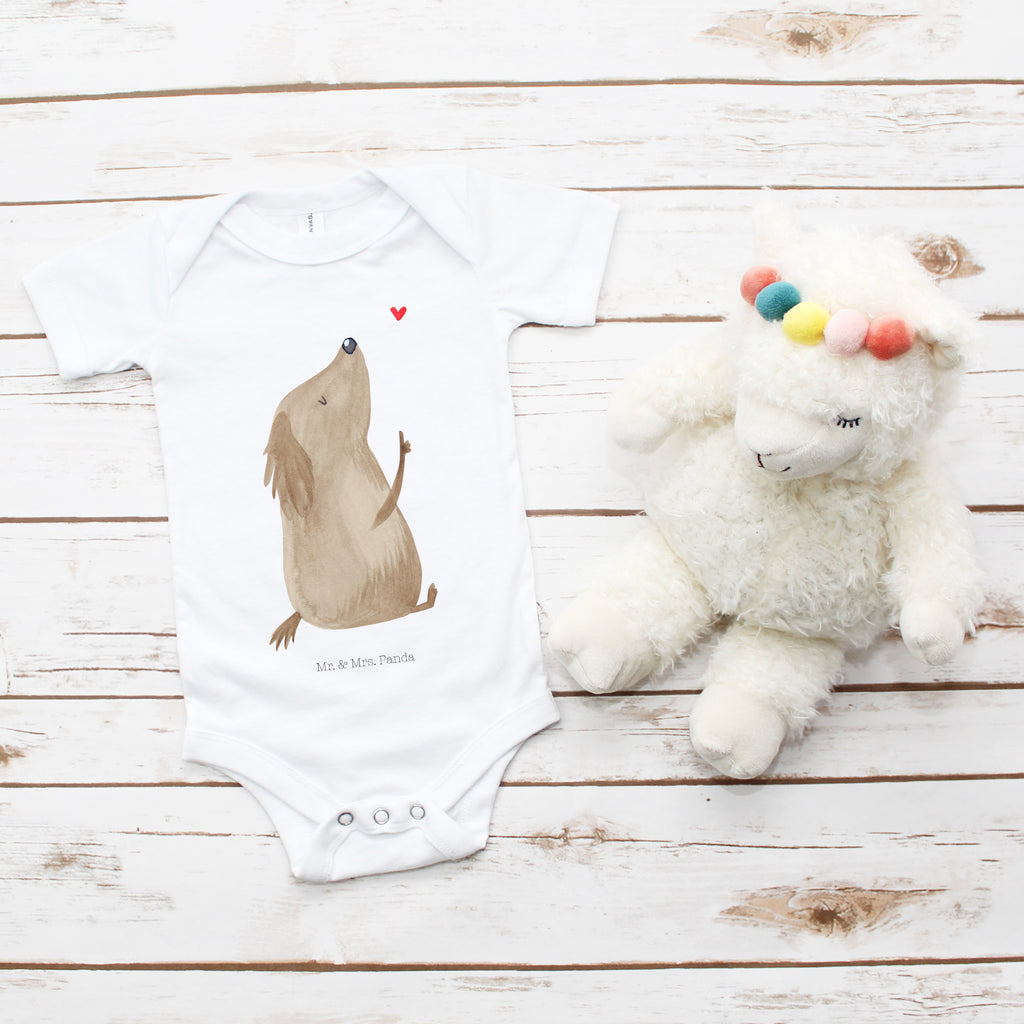 Organic Baby Body Hund Liebe Babykleidung, Babystrampler, Strampler, Wickelbody, Baby Erstausstattung, Junge, Mädchen, Hund, Hundemotiv, Haustier, Hunderasse, Tierliebhaber, Hundebesitzer, Sprüche, Liebe, Hundeglück, Hundeliebe, Hunde, Frauchen
