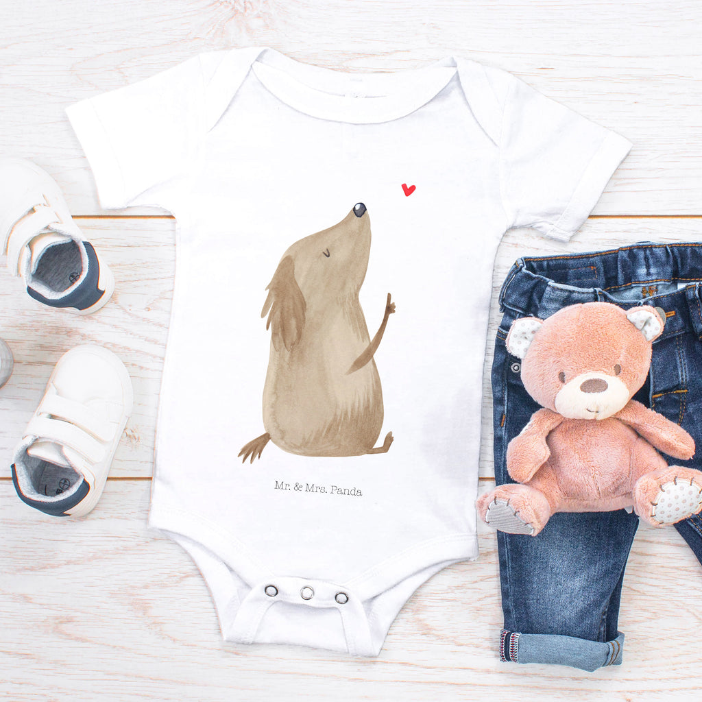 Organic Baby Body Hund Liebe Babykleidung, Babystrampler, Strampler, Wickelbody, Baby Erstausstattung, Junge, Mädchen, Hund, Hundemotiv, Haustier, Hunderasse, Tierliebhaber, Hundebesitzer, Sprüche, Liebe, Hundeglück, Hundeliebe, Hunde, Frauchen