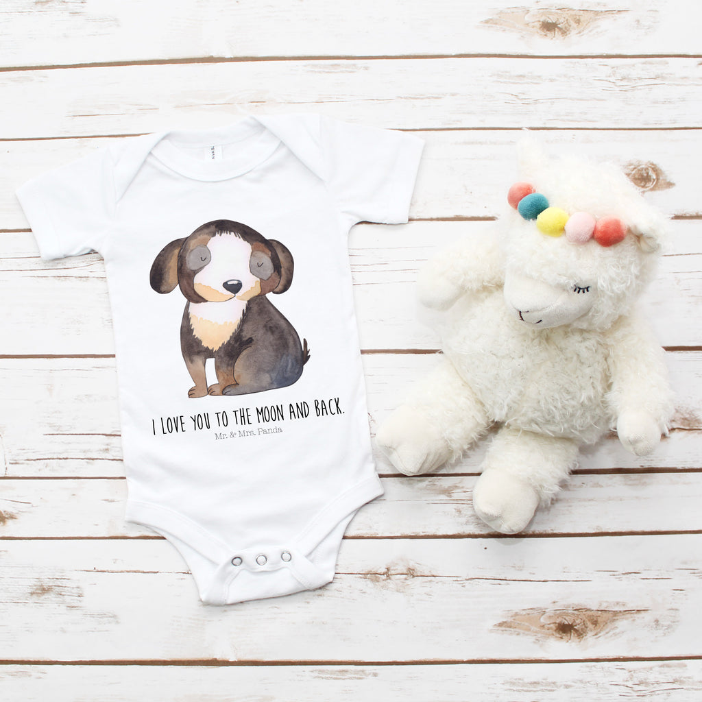 Organic Baby Body Hund entspannt Babykleidung, Babystrampler, Strampler, Wickelbody, Baby Erstausstattung, Junge, Mädchen, Hund, Hundemotiv, Haustier, Hunderasse, Tierliebhaber, Hundebesitzer, Sprüche, schwarzer Hund, Hundeliebe, Liebe, Hundeglück