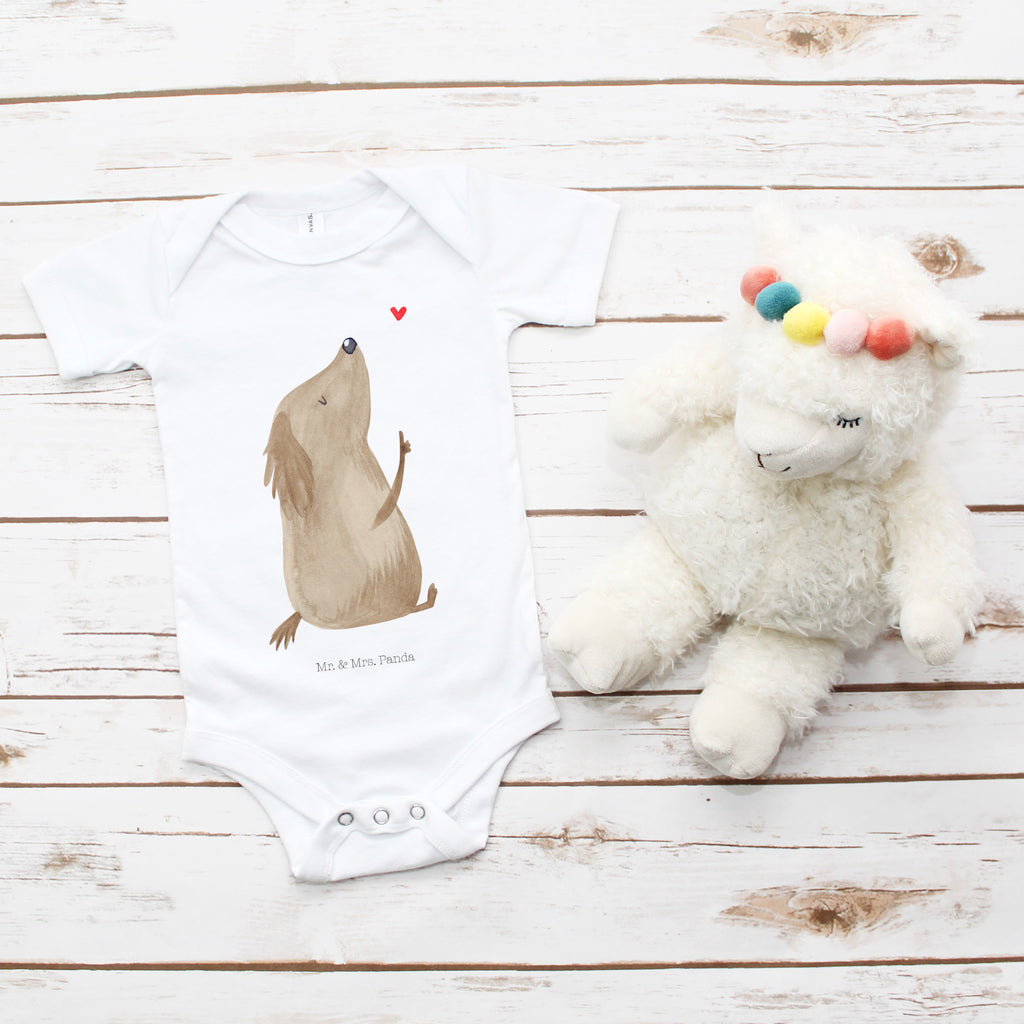 Organic Baby Body Hund Liebe Babykleidung, Babystrampler, Strampler, Wickelbody, Baby Erstausstattung, Junge, Mädchen, Hund, Hundemotiv, Haustier, Hunderasse, Tierliebhaber, Hundebesitzer, Sprüche, Liebe, Hundeglück, Hundeliebe, Hunde, Frauchen