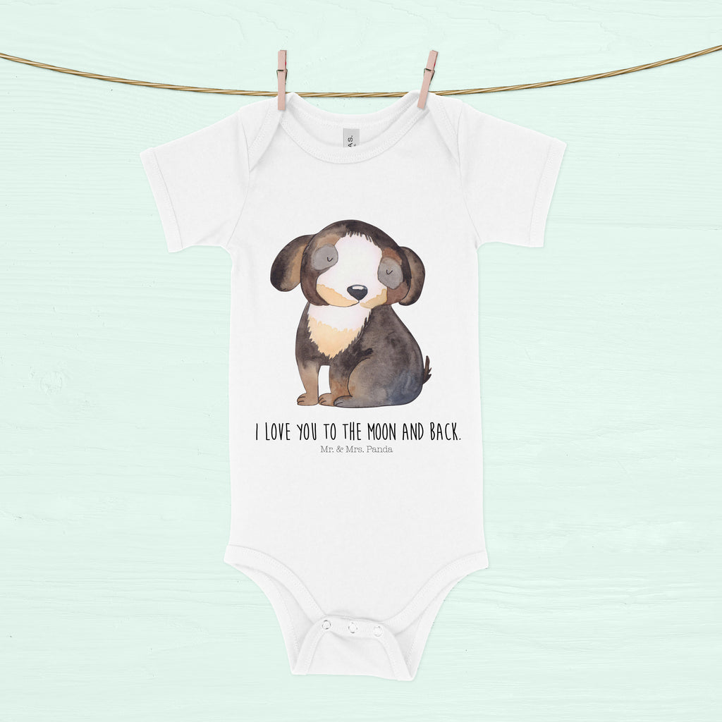 Organic Baby Body Hund entspannt Babykleidung, Babystrampler, Strampler, Wickelbody, Baby Erstausstattung, Junge, Mädchen, Hund, Hundemotiv, Haustier, Hunderasse, Tierliebhaber, Hundebesitzer, Sprüche, schwarzer Hund, Hundeliebe, Liebe, Hundeglück