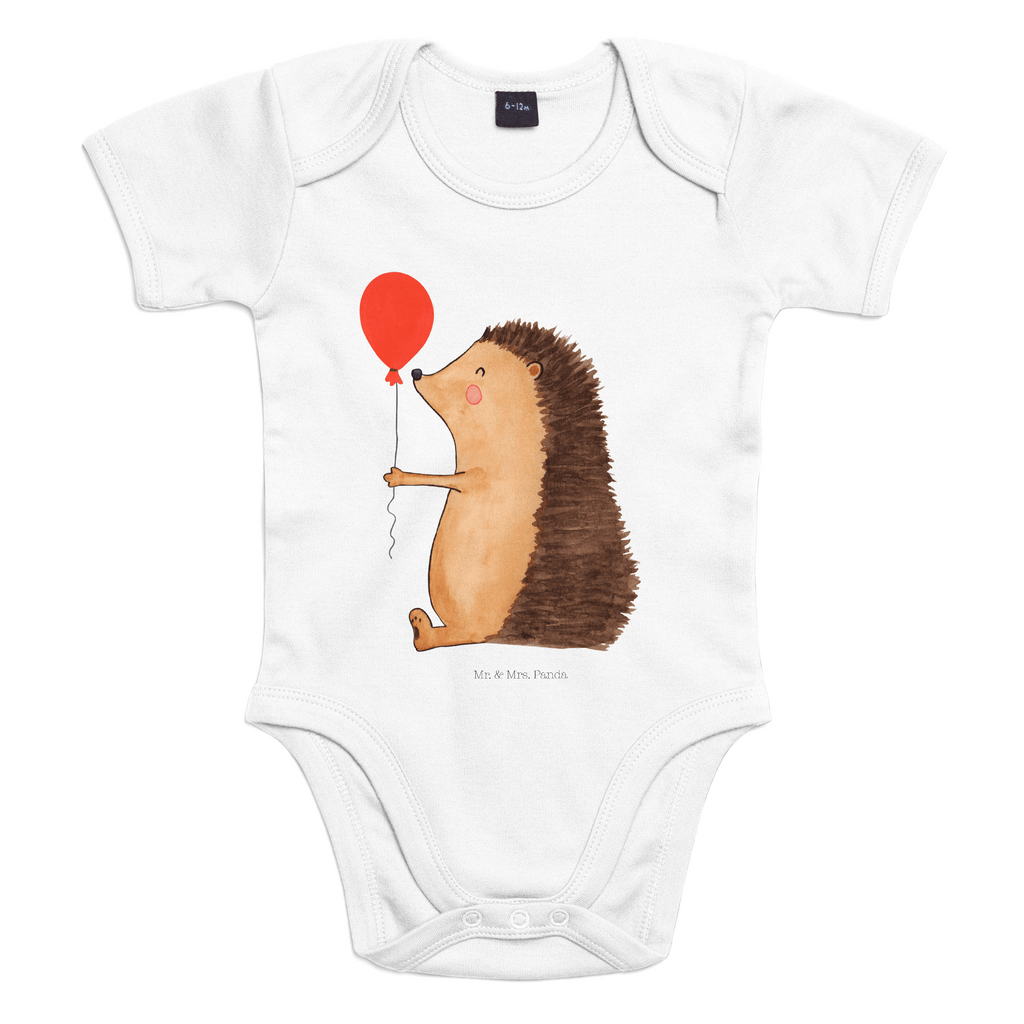 Organic Baby Body Igel mit Luftballon Babykleidung, Babystrampler, Strampler, Wickelbody, Baby Erstausstattung, Junge, Mädchen, Tiermotive, Gute Laune, lustige Sprüche, Tiere, Igel, Geburtstag, Herzlichen Glückwunsch, Glückwunsch, Geburtstagskind, Ballon, Happy Birthday