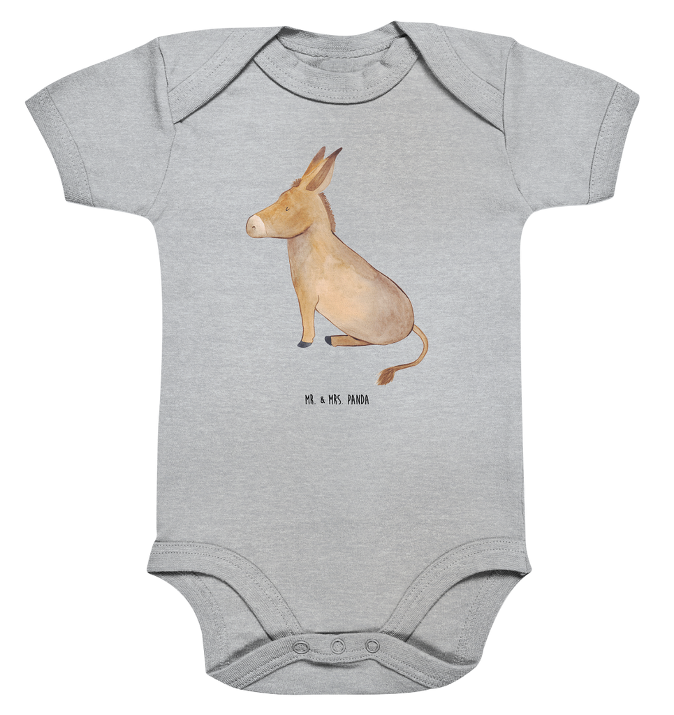 Organic Baby Body Esel Babykleidung, Babystrampler, Strampler, Wickelbody, Baby Erstausstattung, Junge, Mädchen, Tiermotive, Gute Laune, lustige Sprüche, Tiere, Esel, Weisheit, Lebensmut, Lebensglück, Ziel, Lebensziel, Mut, erfolg, tapferkeit, positive gedanken, zuversicht
