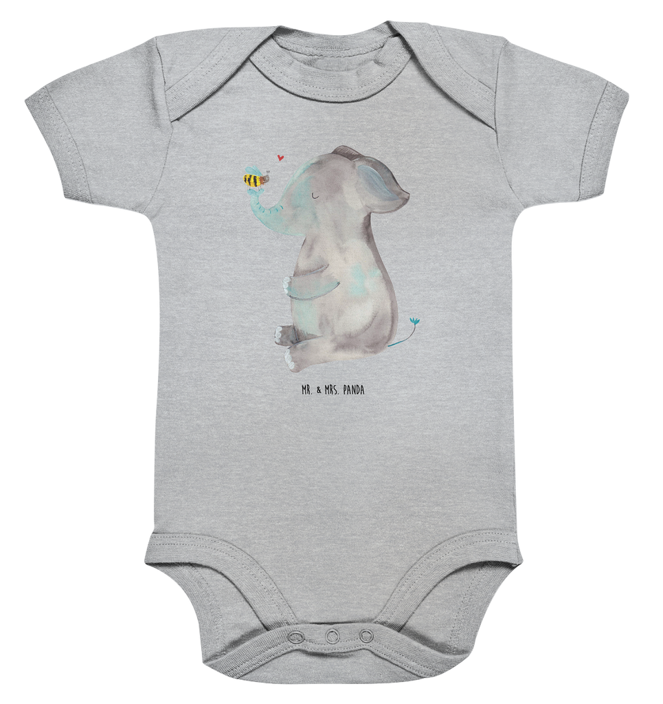 Organic Baby Body Elefant & Biene Babykleidung, Babystrampler, Strampler, Wickelbody, Baby Erstausstattung, Junge, Mädchen, Tiermotive, Gute Laune, lustige Sprüche, Tiere, Elefant, Biene, Liebe, Liebesbeweis, Jahrestag, Liebesgeschenk, Heiratsantrag, Hochzeitsgeschenk, Liebesspruch