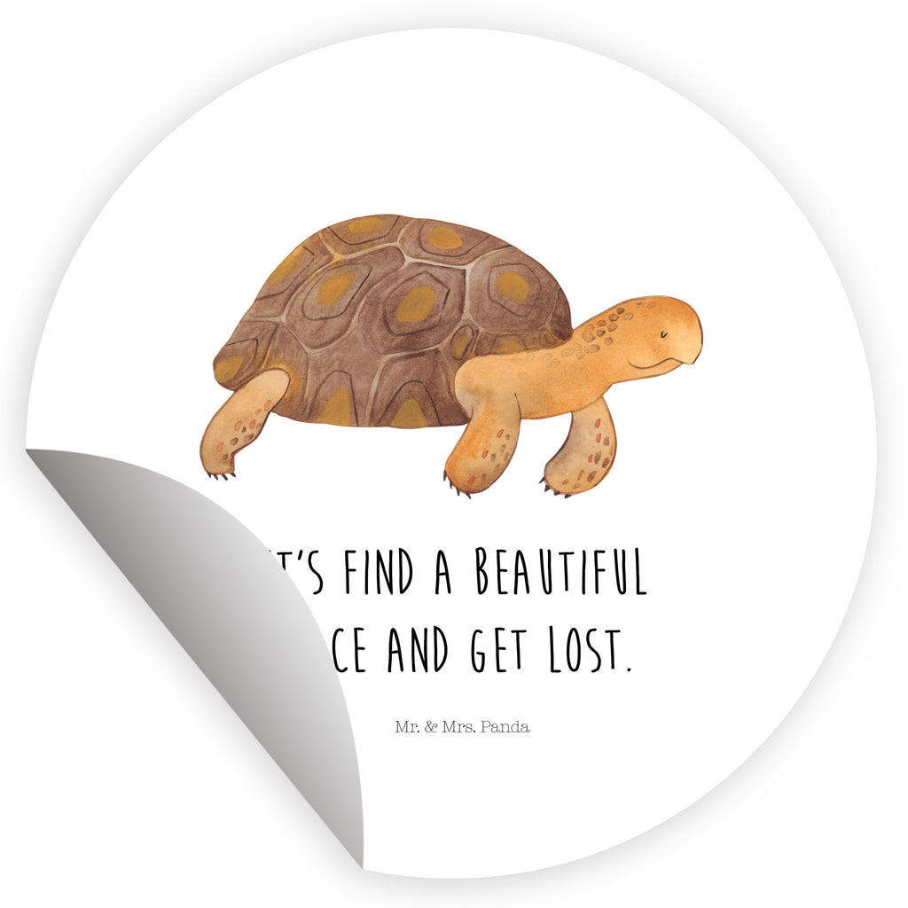 40mm Rund Aufkleber Schildkröte marschiert Sticker, Aufkleber, Etikett, Meerestiere, Meer, Urlaub, Schildkröte, Schildkröten, get lost, Abenteuer, Reiselust, Inspiration, Neustart, Motivation, Lieblingsmensch