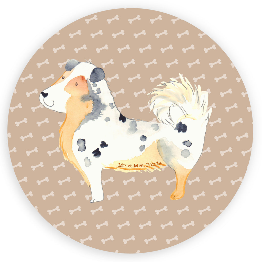40mm Rund Aufkleber Australien Shepherd Sticker, Aufkleber, Etikett, Hund, Hundemotiv, Haustier, Hunderasse, Tierliebhaber, Hundebesitzer, Sprüche, Australien Shepherd, Shepherd, Hundeliebe, Familienhund, Spruch