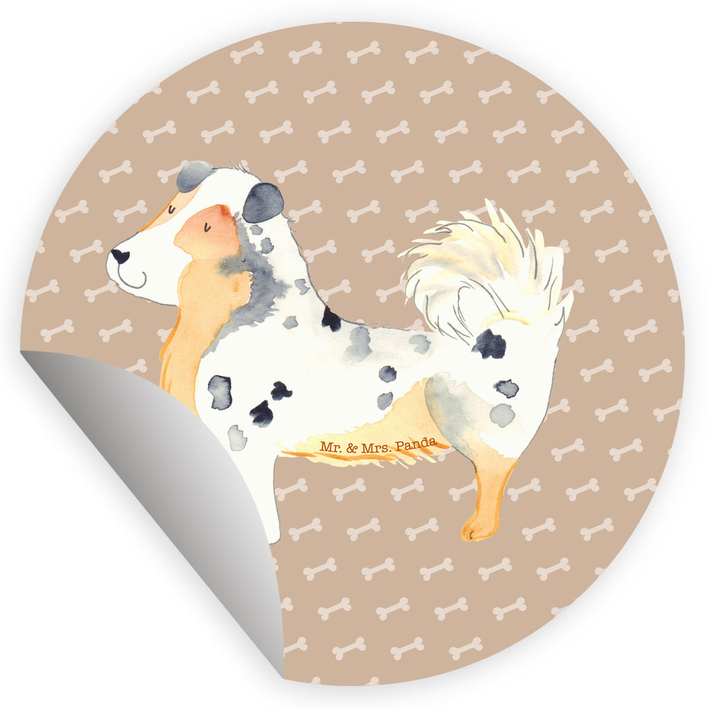 40mm Rund Aufkleber Australien Shepherd Sticker, Aufkleber, Etikett, Hund, Hundemotiv, Haustier, Hunderasse, Tierliebhaber, Hundebesitzer, Sprüche, Australien Shepherd, Shepherd, Hundeliebe, Familienhund, Spruch