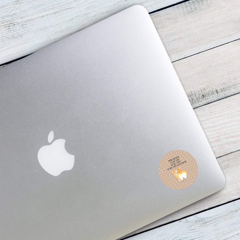 40mm Rund Aufkleber Corgie Po Sticker, Aufkleber, Etikett, Hund, Hundemotiv, Haustier, Hunderasse, Tierliebhaber, Hundebesitzer, Sprüche, Corgie, Hundeliebe, Motivation, Selbstliebe, Spruch