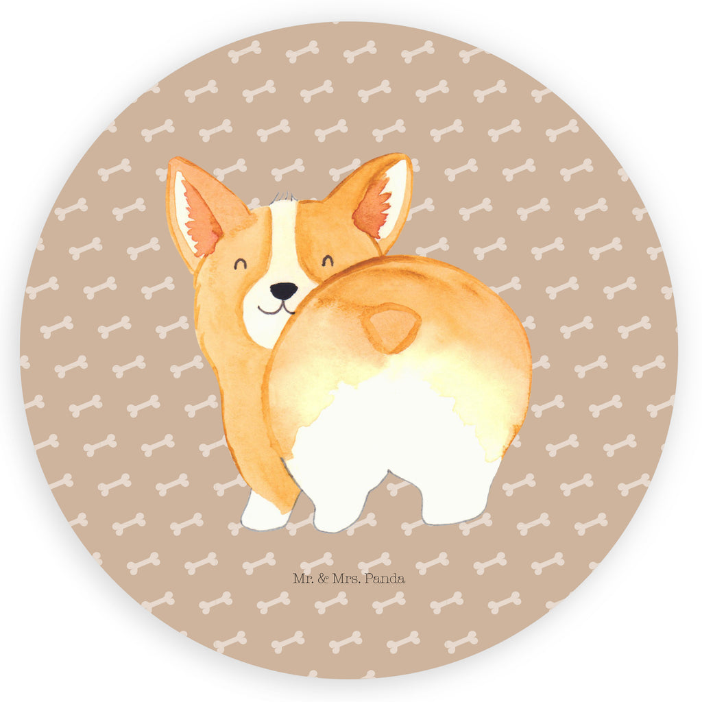 40mm Rund Aufkleber Corgie Po Sticker, Aufkleber, Etikett, Hund, Hundemotiv, Haustier, Hunderasse, Tierliebhaber, Hundebesitzer, Sprüche, Corgie, Hundeliebe, Motivation, Selbstliebe, Spruch