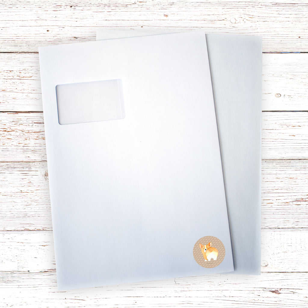 40mm Rund Aufkleber Corgie Po Sticker, Aufkleber, Etikett, Hund, Hundemotiv, Haustier, Hunderasse, Tierliebhaber, Hundebesitzer, Sprüche, Corgie, Hundeliebe, Motivation, Selbstliebe, Spruch