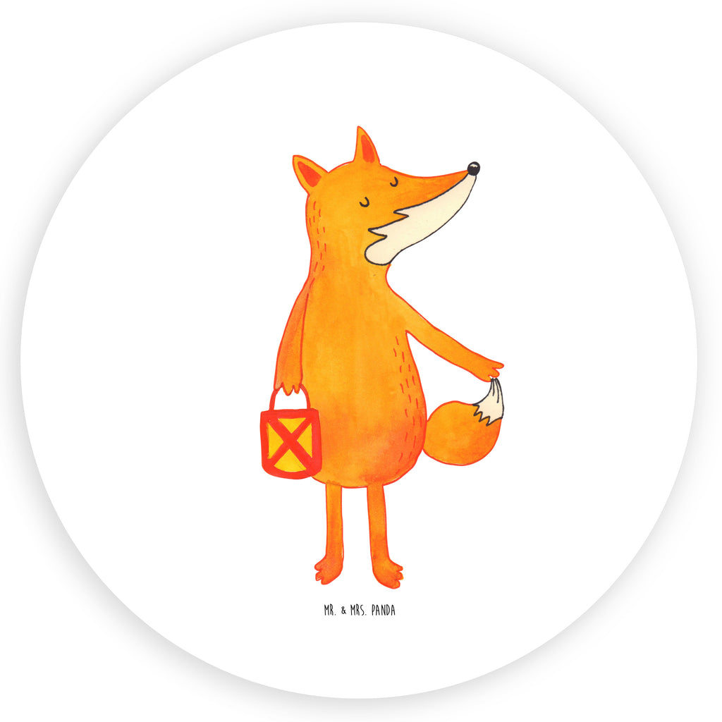 40mm Rund Aufkleber Fuchs Laterne Sticker, Aufkleber, Etikett, Fuchs, Füchse, Spruch trösten, Liebeskummer Spruch, Laterne, Sankt Martin, Laternenumzug, Aufmuntern, Cäsar Otto Hugo Flaischlen