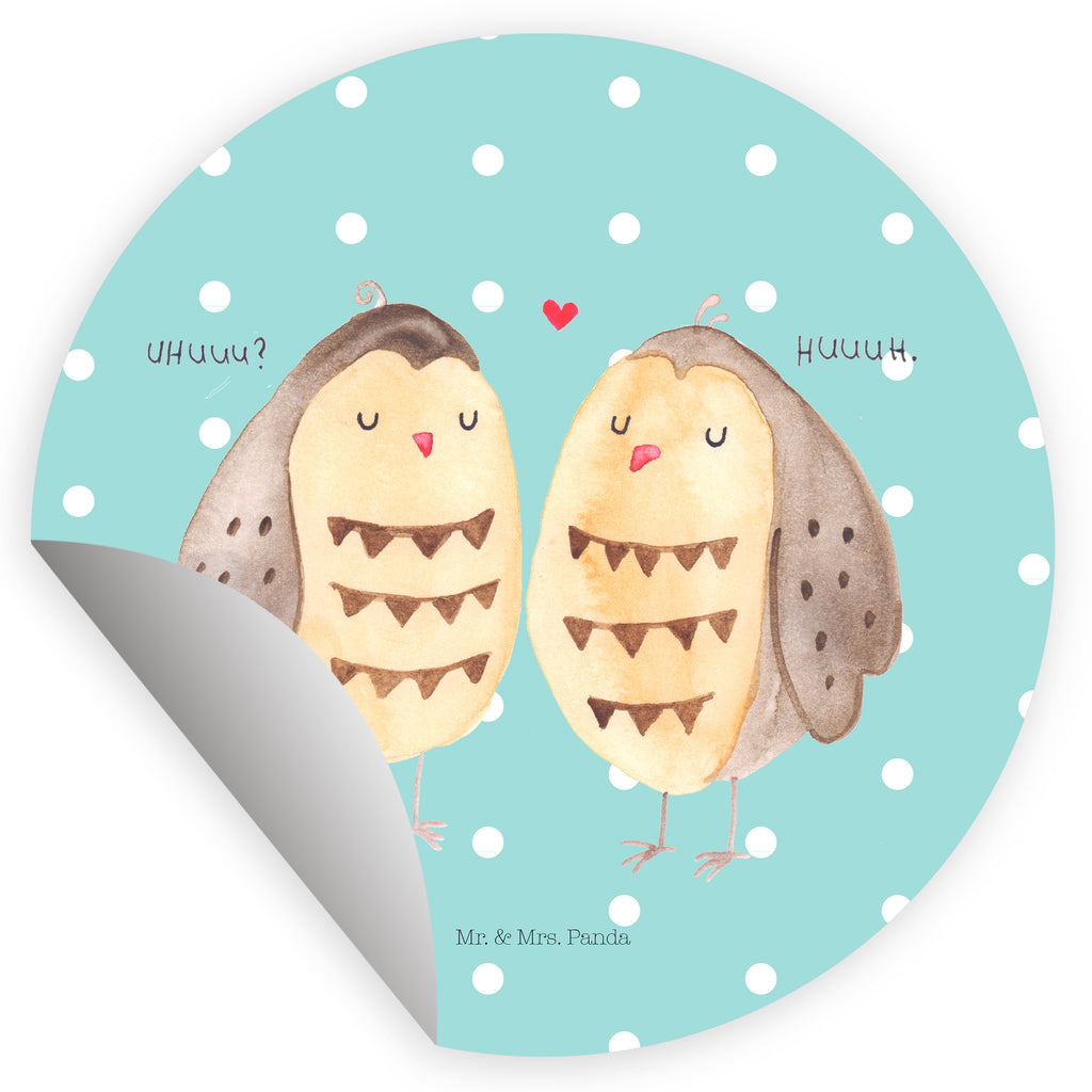 40mm Rund Aufkleber Eule Liebe Sticker, Aufkleber, Etikett, Eule, Eule Deko, Liebe, Hochzeit Spruch, Owl, All you need is love, Liebe Spruch, Freundin Geschenk, Freund, Wortspiel lustig