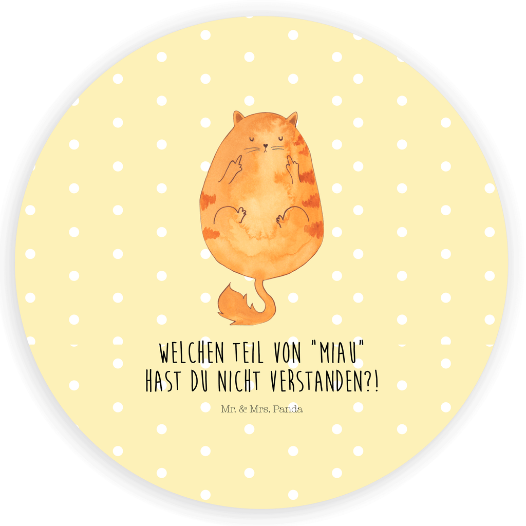 40mm Rund Aufkleber Katze Mittelfinger Sticker, Aufkleber, Etikett, Katze, Katzenmotiv, Katzenfan, Katzendeko, Katzenfreund, Katzenliebhaber, Katzenprodukte, Katzenartikel, Katzenaccessoires, Katzensouvenirs, Katzenliebhaberprodukte, Katzenmotive, Katzen, Kater, Mietze, Cat, Cats