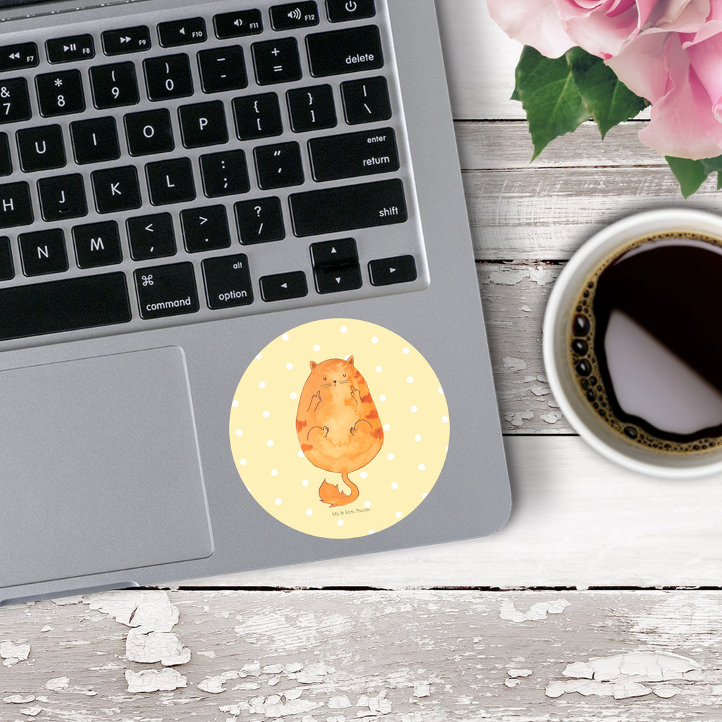 40mm Rund Aufkleber Katze Mittelfinger Sticker, Aufkleber, Etikett, Katze, Katzenmotiv, Katzenfan, Katzendeko, Katzenfreund, Katzenliebhaber, Katzenprodukte, Katzenartikel, Katzenaccessoires, Katzensouvenirs, Katzenliebhaberprodukte, Katzenmotive, Katzen, Kater, Mietze, Cat, Cats