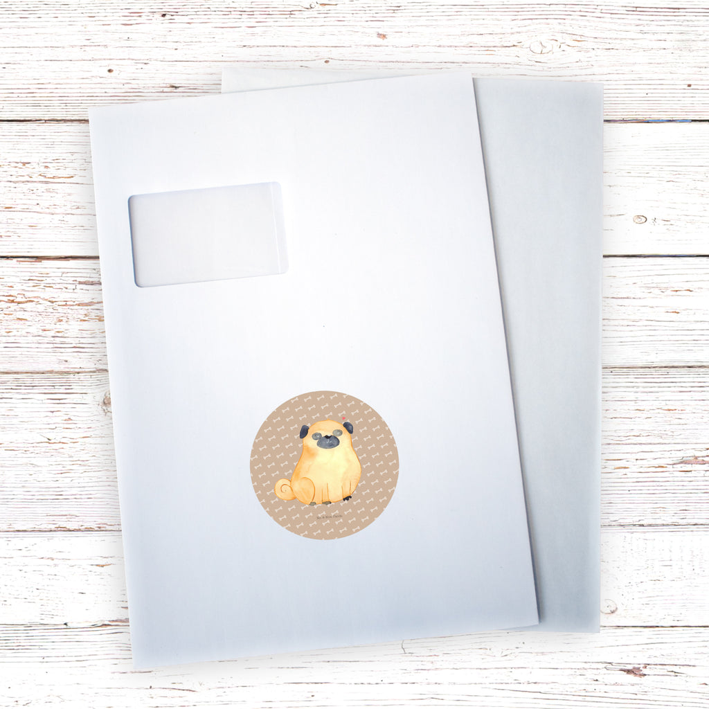 80mm Rund Aufkleber Mops Sticker, Aufkleber, Etikett, Hund, Hundemotiv, Haustier, Hunderasse, Tierliebhaber, Hundebesitzer, Sprüche, Mops, Liebe, Hundeliebe