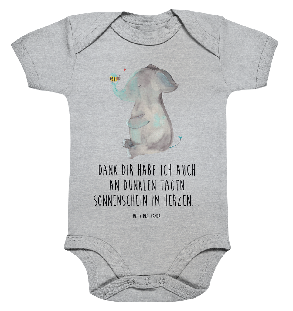 Organic Baby Body Elefant & Biene Babykleidung, Babystrampler, Strampler, Wickelbody, Baby Erstausstattung, Junge, Mädchen, Tiermotive, Gute Laune, lustige Sprüche, Tiere, Elefant, Biene, Liebe, Liebesbeweis, Jahrestag, Liebesgeschenk, Heiratsantrag, Hochzeitsgeschenk, Liebesspruch