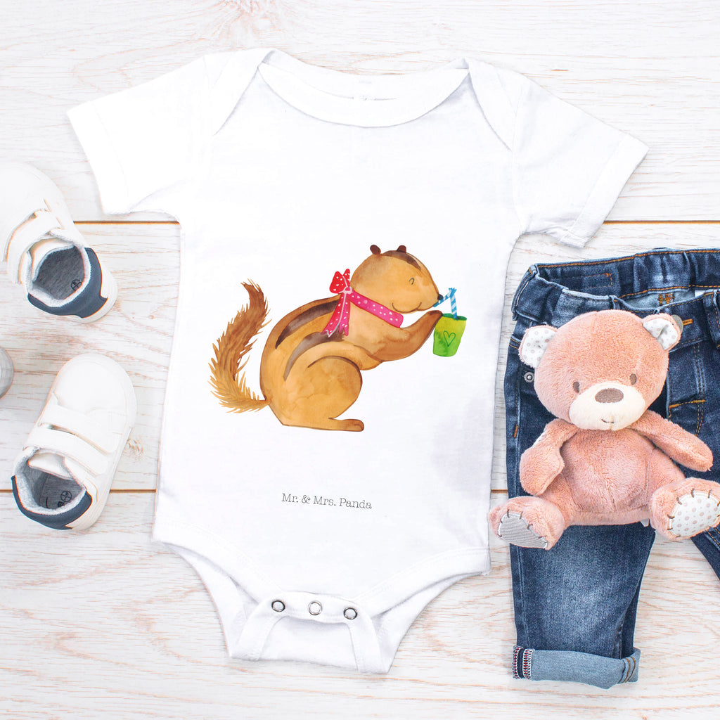 Organic Baby Body Eichhörnchen Smoothie Babykleidung, Babystrampler, Strampler, Wickelbody, Baby Erstausstattung, Junge, Mädchen, Tiermotive, Gute Laune, lustige Sprüche, Tiere, Green Smoothies, Diät, Abnehmen, Streifenhörnchen, Eichhörnchen