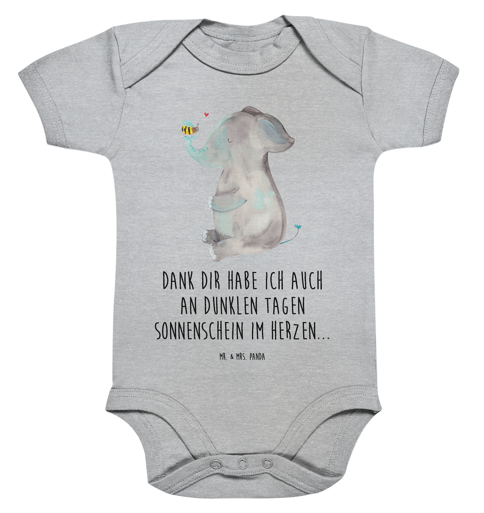 Organic Baby Body Elefant & Biene Babykleidung, Babystrampler, Strampler, Wickelbody, Baby Erstausstattung, Junge, Mädchen, Tiermotive, Gute Laune, lustige Sprüche, Tiere, Elefant, Biene, Liebe, Liebesbeweis, Jahrestag, Liebesgeschenk, Heiratsantrag, Hochzeitsgeschenk, Liebesspruch