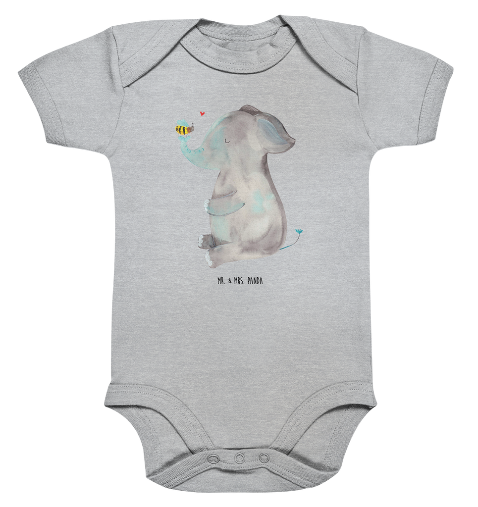 Organic Baby Body Elefant & Biene Babykleidung, Babystrampler, Strampler, Wickelbody, Baby Erstausstattung, Junge, Mädchen, Tiermotive, Gute Laune, lustige Sprüche, Tiere, Elefant, Biene, Liebe, Liebesbeweis, Jahrestag, Liebesgeschenk, Heiratsantrag, Hochzeitsgeschenk, Liebesspruch