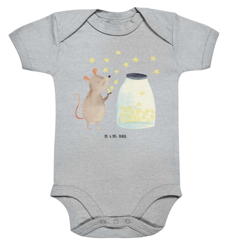 Organic Baby Body Maus Sterne Babykleidung, Babystrampler, Strampler, Wickelbody, Baby Erstausstattung, Junge, Mädchen, Tiermotive, Gute Laune, lustige Sprüche, Tiere, Maus, Sterne, Wunsch, Kind, Taufe, Taufgeschenk, Geburt, Schwangerschaft, erstes Kind, Kindergeburtstag, Geburtstag, Hoffnung, Träume