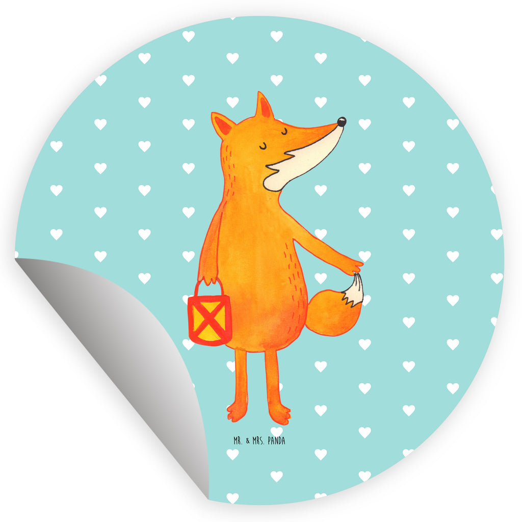 80mm Rund Aufkleber Fuchs Laterne Sticker, Aufkleber, Etikett, Fuchs, Füchse, Spruch trösten, Liebeskummer Spruch, Laterne, Sankt Martin, Laternenumzug, Aufmuntern, Cäsar Otto Hugo Flaischlen