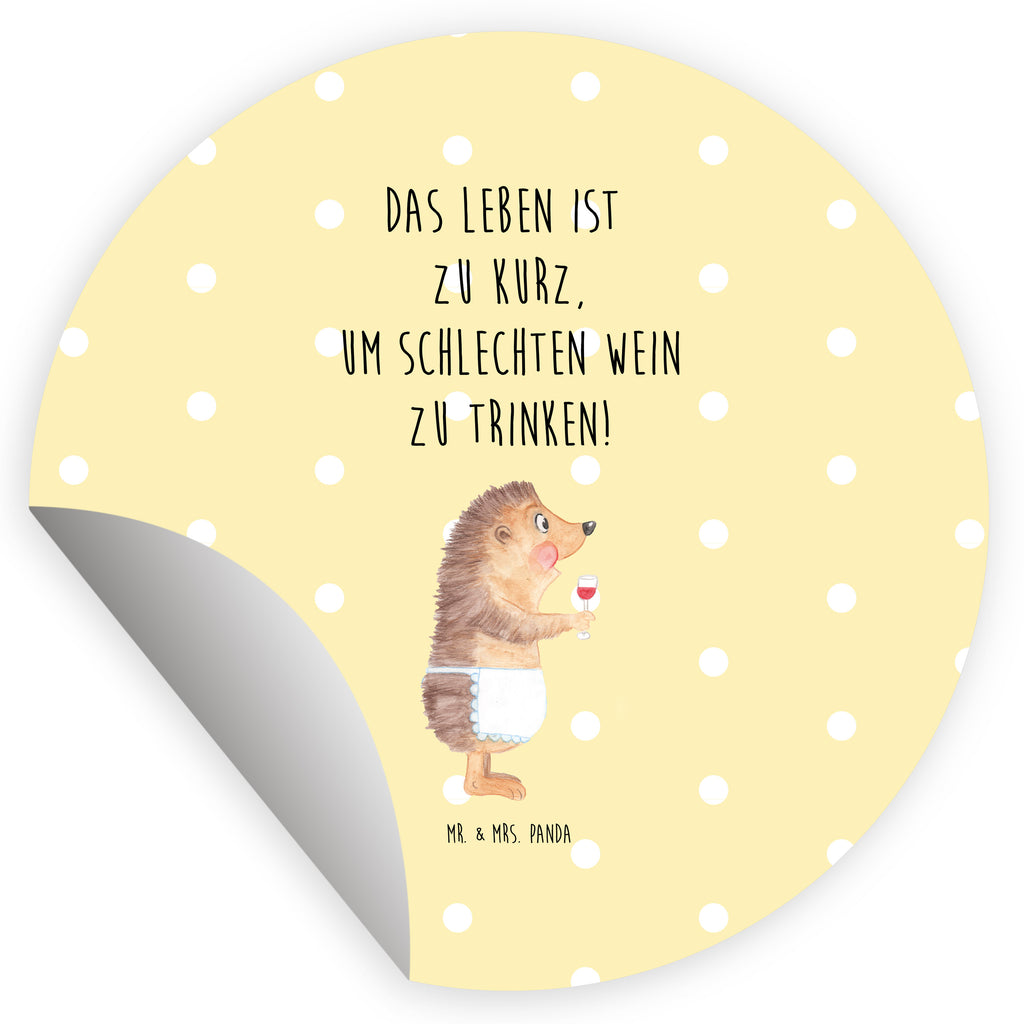 80mm Rund Aufkleber Igel mit Wein Sticker, Aufkleber, Etikett, Tiermotive, Gute Laune, lustige Sprüche, Tiere, Wein Spruch, Igel, Geschenk Weintrinker, Geschenk Weinliebhaber, Wein Deko, Weinglas, Rotwein, Weißwein, Wein trinken