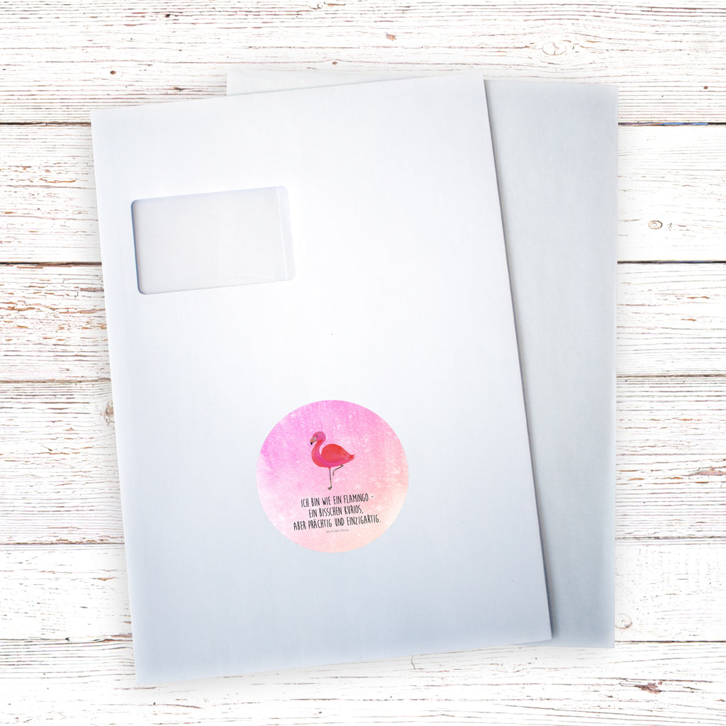 80mm Rund Aufkleber Flamingo classic Sticker, Aufkleber, Etikett, Flamingo, Einzigartig, Selbstliebe, Stolz, ich, für mich, Spruch, Freundin, Freundinnen, Außenseiter, Sohn, Tochter, Geschwister