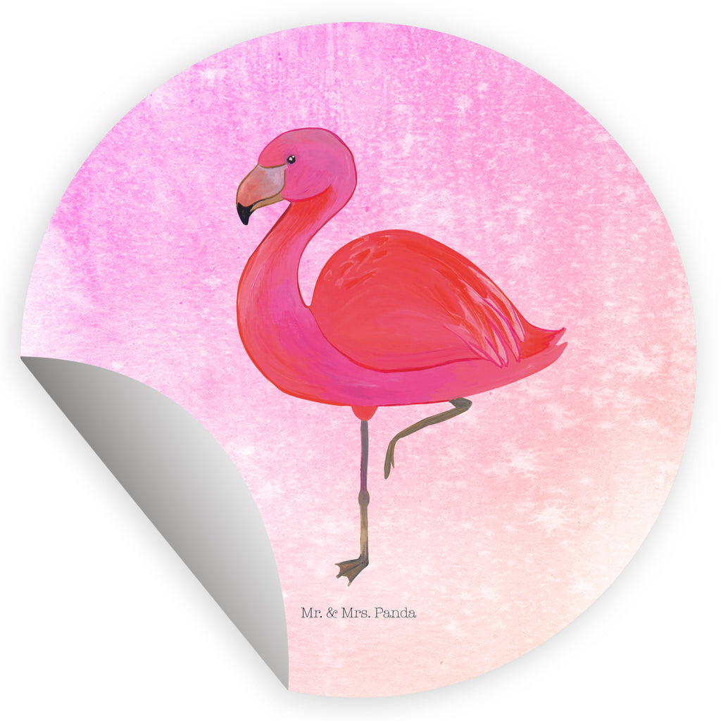 80mm Rund Aufkleber Flamingo classic Sticker, Aufkleber, Etikett, Flamingo, Einzigartig, Selbstliebe, Stolz, ich, für mich, Spruch, Freundin, Freundinnen, Außenseiter, Sohn, Tochter, Geschwister