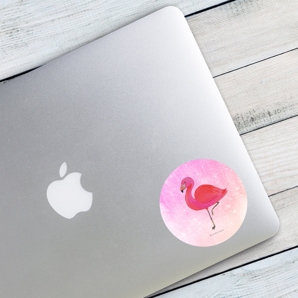 80mm Rund Aufkleber Flamingo classic Sticker, Aufkleber, Etikett, Flamingo, Einzigartig, Selbstliebe, Stolz, ich, für mich, Spruch, Freundin, Freundinnen, Außenseiter, Sohn, Tochter, Geschwister