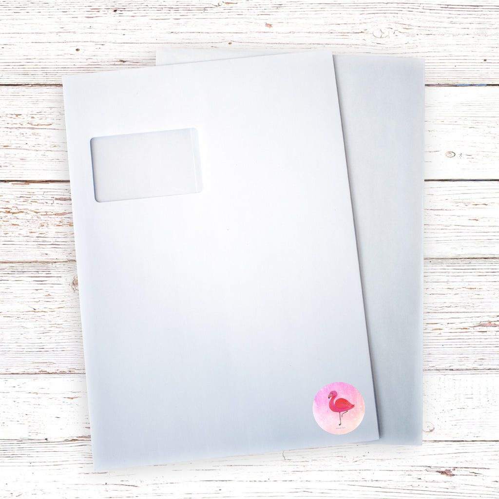 40mm Rund Aufkleber Flamingo classic Sticker, Aufkleber, Etikett, Flamingo, Einzigartig, Selbstliebe, Stolz, ich, für mich, Spruch, Freundin, Freundinnen, Außenseiter, Sohn, Tochter, Geschwister