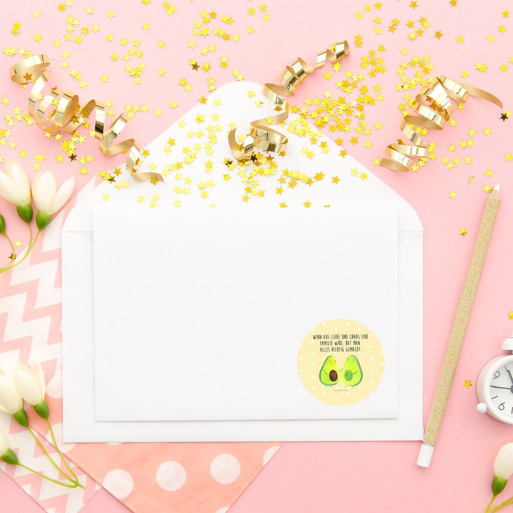 40mm Rund Aufkleber Avocado Pärchen Sticker, Aufkleber, Etikett, Avocado, Veggie, Vegan, Gesund, Avocuddle, Liebe, Schwangerschaft, Familie, Babyshower, Babyparty, Hochzeit, Kinder, Avocados, Geburt