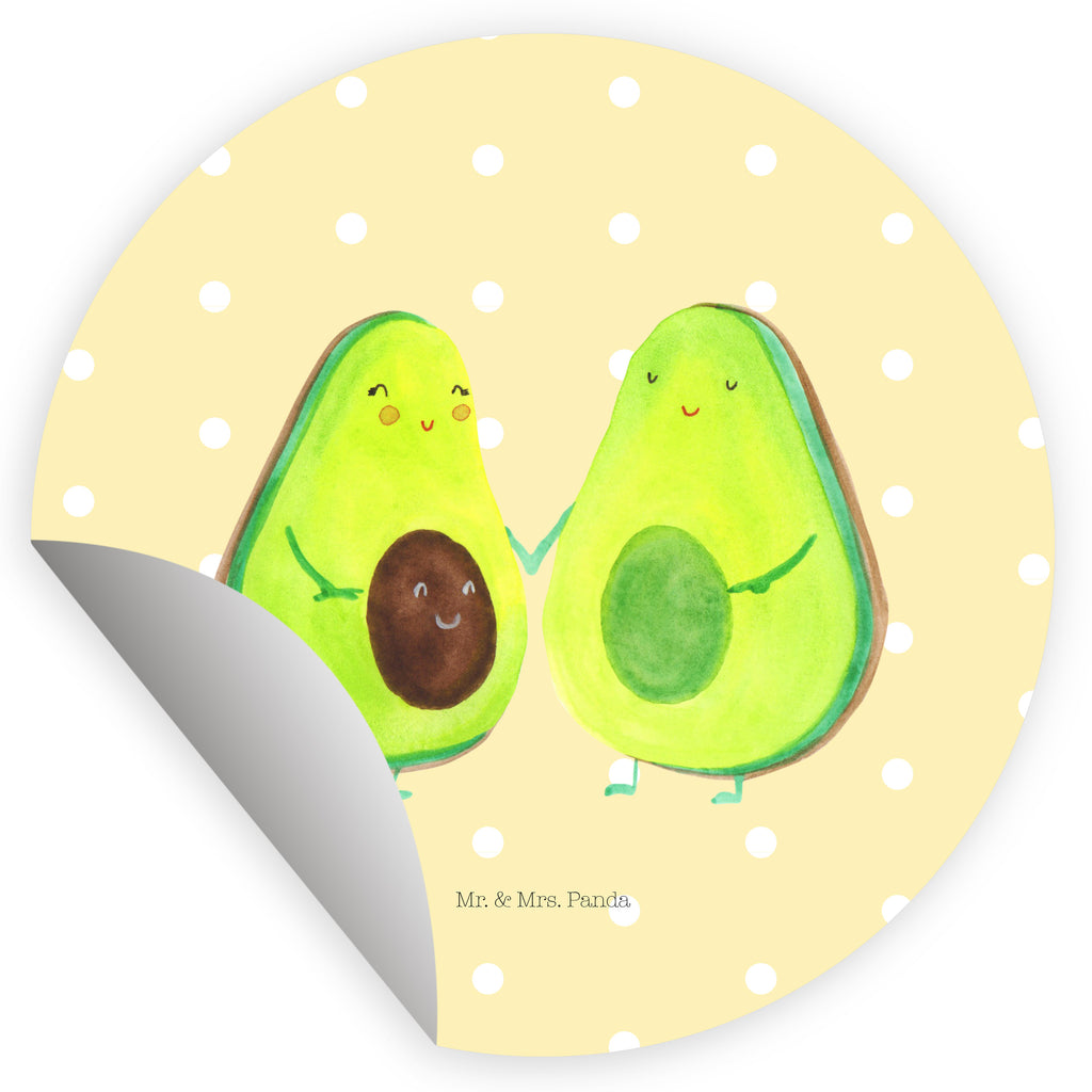 40mm Rund Aufkleber Avocado Pärchen Sticker, Aufkleber, Etikett, Avocado, Veggie, Vegan, Gesund, Avocuddle, Liebe, Schwangerschaft, Familie, Babyshower, Babyparty, Hochzeit, Kinder, Avocados, Geburt
