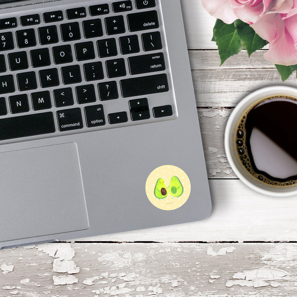 40mm Rund Aufkleber Avocado Pärchen Sticker, Aufkleber, Etikett, Avocado, Veggie, Vegan, Gesund, Avocuddle, Liebe, Schwangerschaft, Familie, Babyshower, Babyparty, Hochzeit, Kinder, Avocados, Geburt