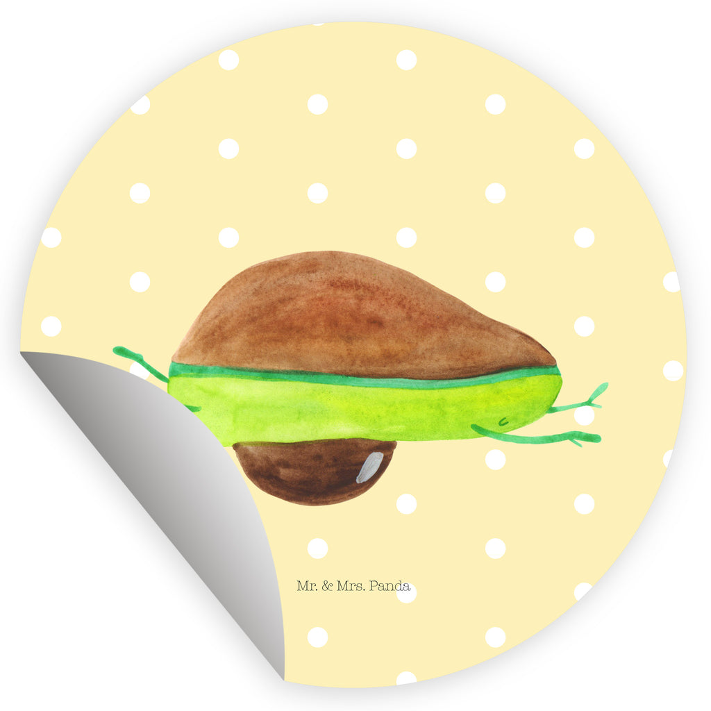 120mm Rund Aufkleber Avocado Yoga Sticker, Aufkleber, Etikett, Kinder, rund, Avocado, Veggie, Vegan, Gesund, Avocado Yoga Vegan