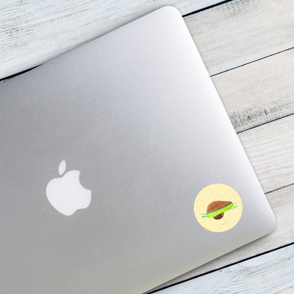 120mm Rund Aufkleber Avocado Yoga Sticker, Aufkleber, Etikett, Kinder, rund, Avocado, Veggie, Vegan, Gesund, Avocado Yoga Vegan