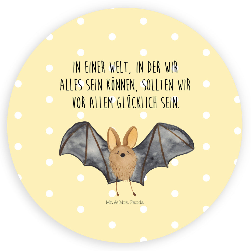 80mm Rund Aufkleber Fledermaus Flügel Sticker, Aufkleber, Etikett, Tiermotive, Gute Laune, lustige Sprüche, Tiere