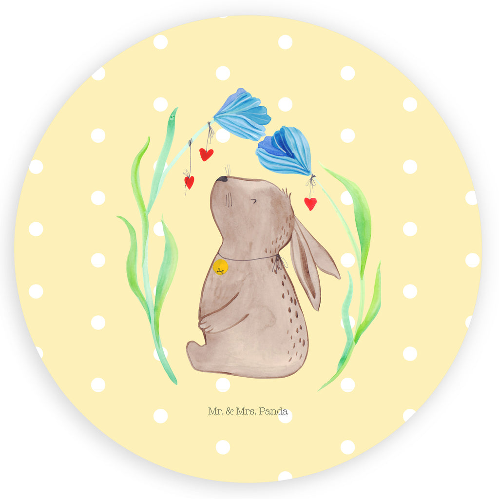 120mm Rund Aufkleber Hase Blume Sticker, Aufkleber, Etikett, Kinder, rund, Ostern, Osterhase, Ostergeschenke, Osternest, Osterdeko, Geschenk zu Ostern, Hase, Kaninchen, Kind, Taufe, Taufgeschenk, Geburt, Schwangerschaft, erstes Kind, Kindergeburtstag, Geburtstag, Hoffnung, Träume