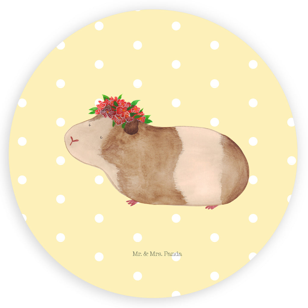120mm Rund Aufkleber Meerschweinchen weise Sticker, Aufkleber, Etikett, Tiermotive, Gute Laune, lustige Sprüche, Tiere, Meerschweinchen, Meerie, Meeries, Wunder, Blumenkind, Realität, Spruch, Weisheit, Motivation, Wunderland