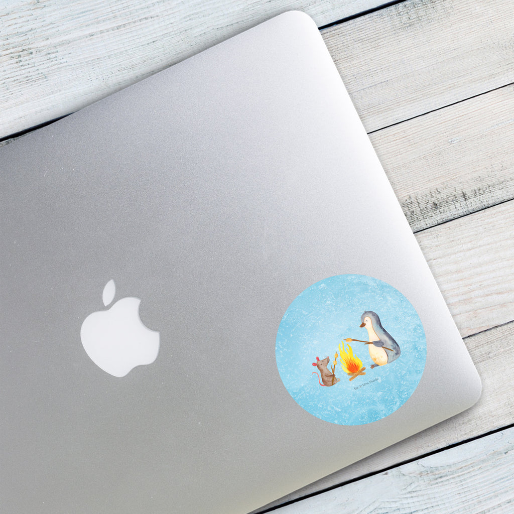 120mm Rund Aufkleber Pinguin Lagerfeuer Sticker, Aufkleber, Etikett, Kinder, rund, Pinguin, Maus, Pinguine, Lagerfeuer, Leben, Arbeit, Job, Motivation, Büro, Büroalltag, Lebensspruch, Lebensmotivation, Neustart, Liebe, grillen, Feuer, Marshmallows