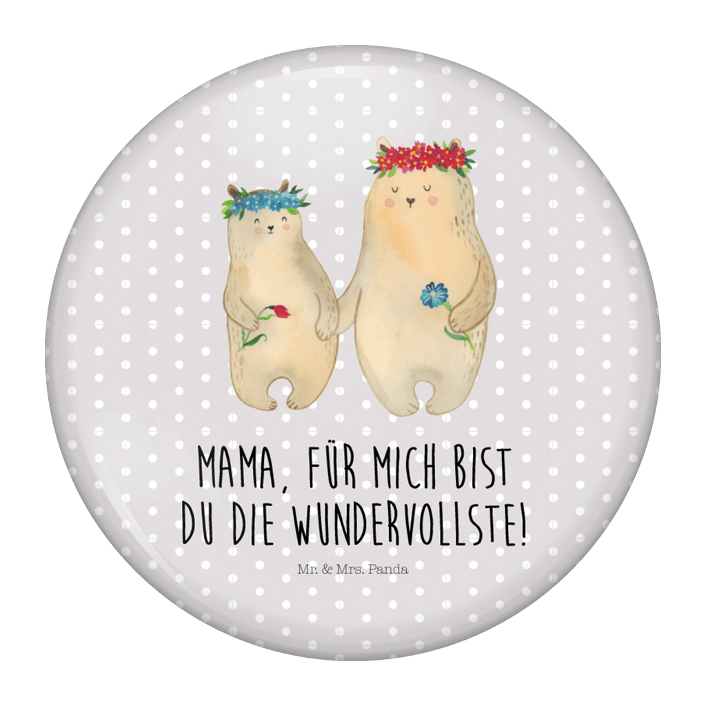 50mm Button Bären mit Blumenkranz 50mm Button, Button, Pin, Anstecknadel, Familie, Vatertag, Muttertag, Bruder, Schwester, Mama, Papa, Oma, Opa, Bär, Bären, Mutter, Mutti, Mami, Lieblingsmensch, Lieblingsmama, beste Mutter, weltbeste Mama, Geschenk Mama. Muttertag, Tochter, Kind, Kinder, Töchter, Family, Vorbild