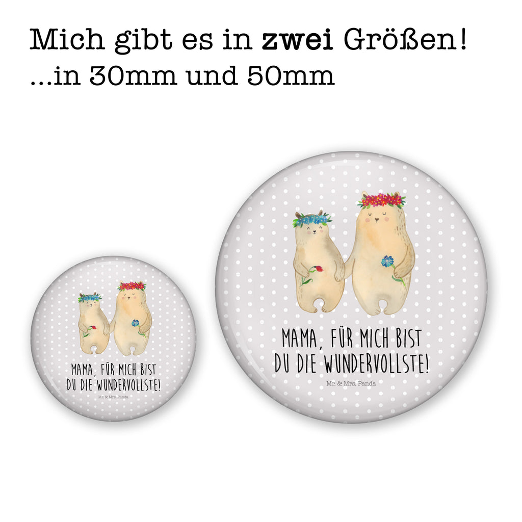 50mm Button Bären mit Blumenkranz 50mm Button, Button, Pin, Anstecknadel, Familie, Vatertag, Muttertag, Bruder, Schwester, Mama, Papa, Oma, Opa, Bär, Bären, Mutter, Mutti, Mami, Lieblingsmensch, Lieblingsmama, beste Mutter, weltbeste Mama, Geschenk Mama. Muttertag, Tochter, Kind, Kinder, Töchter, Family, Vorbild