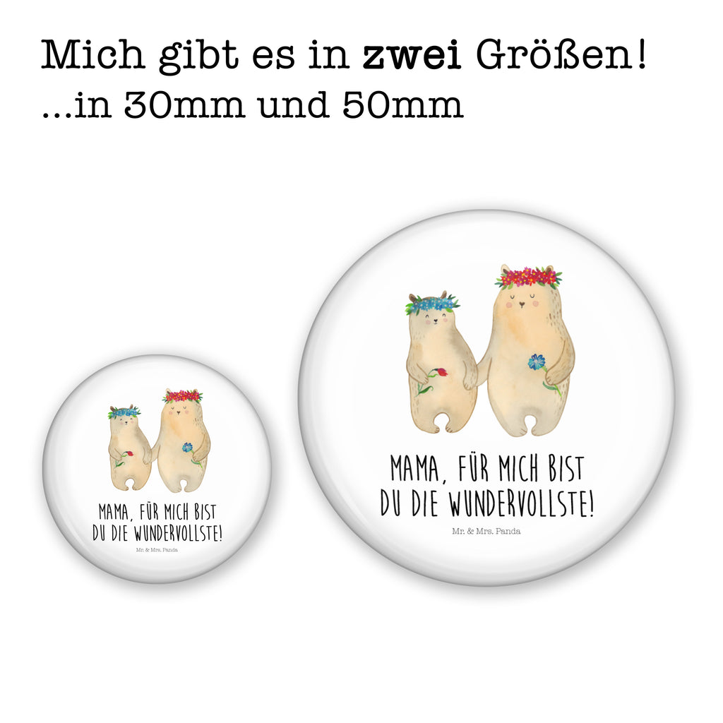 50mm Button Bären mit Blumenkranz 50mm Button, Button, Pin, Anstecknadel, Familie, Vatertag, Muttertag, Bruder, Schwester, Mama, Papa, Oma, Opa, Bär, Bären, Mutter, Mutti, Mami, Lieblingsmensch, Lieblingsmama, beste Mutter, weltbeste Mama, Geschenk Mama. Muttertag, Tochter, Kind, Kinder, Töchter, Family, Vorbild