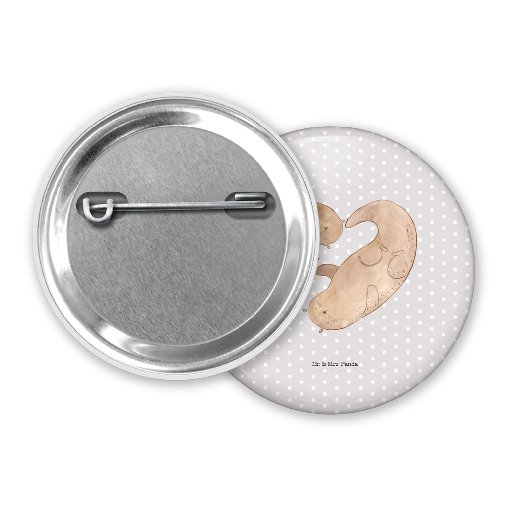 50mm Button Otter Herz 50mm Button, Button, Pin, Anstecknadel, Otter, Fischotter, Seeotter, Liebe, Herz, Liebesbeweis, Liebesgeschenk, Bessere Hälfte, Love you, Jahrestag, Hochzeitstag, Verlobung, gemeinsames Leben