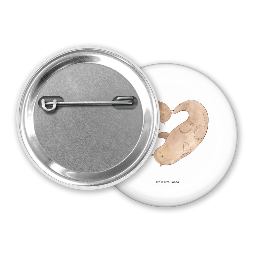 50mm Button Otter Herz 50mm Button, Button, Pin, Anstecknadel, Otter, Fischotter, Seeotter, Liebe, Herz, Liebesbeweis, Liebesgeschenk, Bessere Hälfte, Love you, Jahrestag, Hochzeitstag, Verlobung, gemeinsames Leben